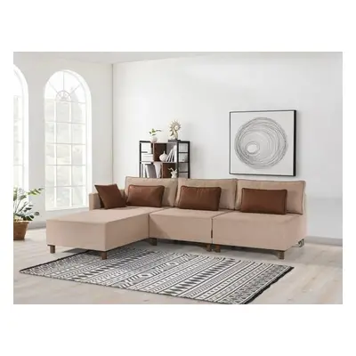 Atelier del Sofa Corner Sofa-Bed Matris Left - Brown Brown