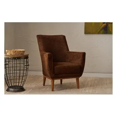 Atelier del Sofa Wing Chair Gonca - Brown Brown