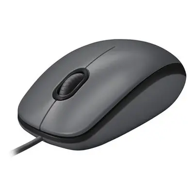 Logitech myš M100, optická, USB, 3 tlačítka, černá, 1000dpi, 910-006652