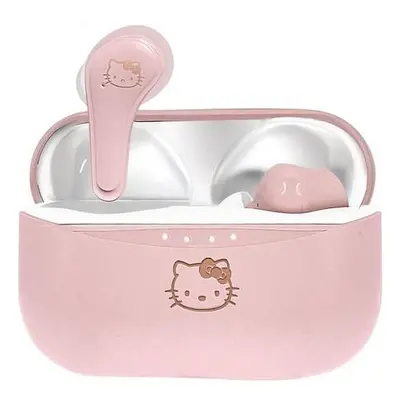 Bezdrátová sluchátka TWS OTL Hello Kitty (růžová)