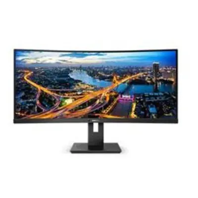 Philips 346B1C/00 34" VA LED 3440x1440 50 000 000:1 5ms 300cd HDMI DP USB-C dock repro černý, 34