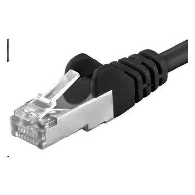 Premiumcord sp6asftp015C Patch, CAT6a S-FTP, RJ45-RJ45, AWG 26/7, 1,5m, černý