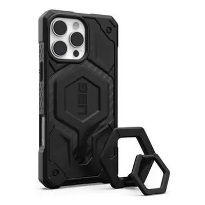 UAG Monarch Pro Magsafe Carbon Fiber kryt iPhone 16 Pro Max Black Stand