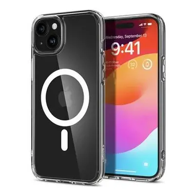 Spigen Ultra Hybrid MagFit kryt iPhone 15 bílý