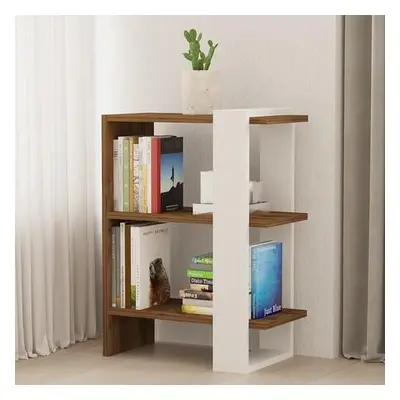 Hanah Home Bookshelf Gaye - Walnut, White