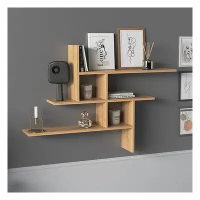 Hanah Home Wall Shelf Germen - Oak Oak