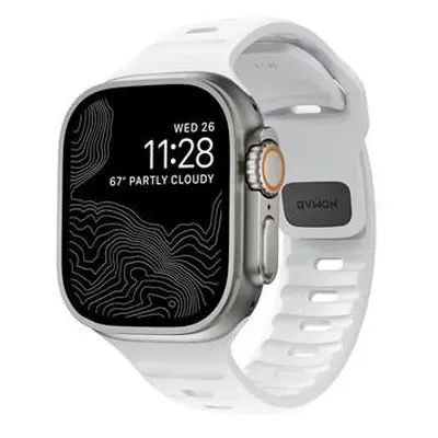 Nomad remienok Sport Strap pre Apple Watch 42/44/45/49mm - White