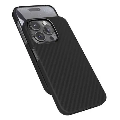 Epico Mag+ Carbon Case pro iPhone 15 Pro černý