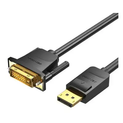 DisplayPort to DVI (24+1) Cable 2m Vention HAFBH 1080P 60Hz (Black)