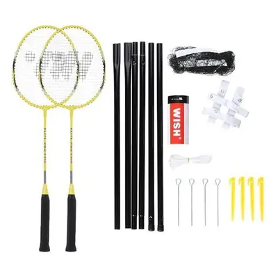 WISH Sada raket na badminton Alumtec 4466, žlutá