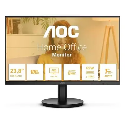 AOC LCD 24B3CA2 23,8" IPS/1920x1080@100Hz/4ms/250 cd/20M:1/HDMI/2xUSB 3.2/USB-C/Repro/VESA, 24B3