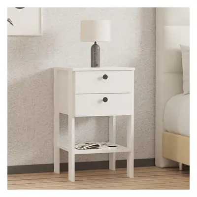 Hanah Home Nightstand Ruzisa - White v2 White