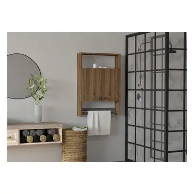 Hanah Home Bathroom Cabinet Ela - Walnut Walnut