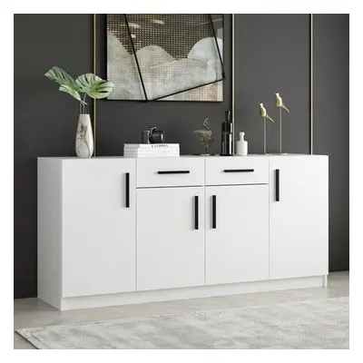 Hanah Home Console Kale - White White