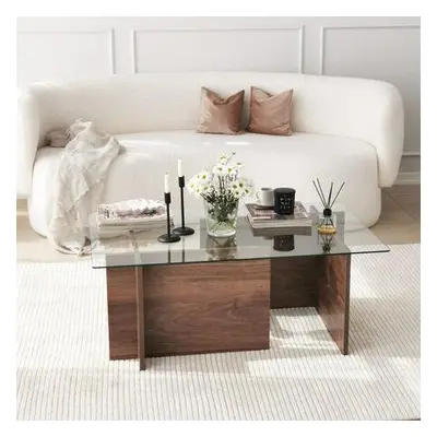 Hanah Home Coffee Table New Escape - Walnut Walnut