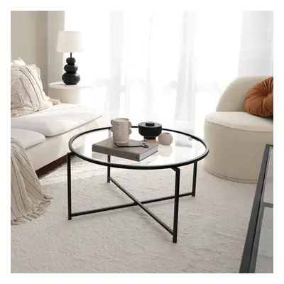 Hanah Home Coffee Table Sun S403 - Black