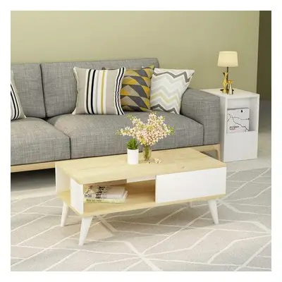 Hanah Home Coffee Table Seul - Sapphire, White