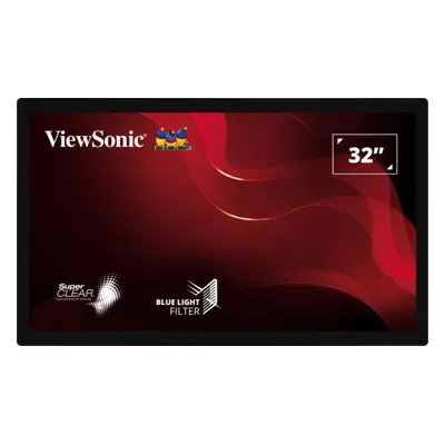 Viewsonic TD3207 32" dotykový VA/1920x1080/3000:1/450cd/HDMI/DP/USB/RS232/Repro/VESA, TD3207