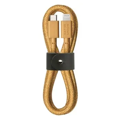 Native Union Belt Cable (USB-C – Lightning) 1,2 m, béžový