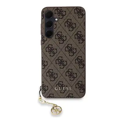 Guess 4G Charms kryt Samsung Galaxy A35 5G, Brown