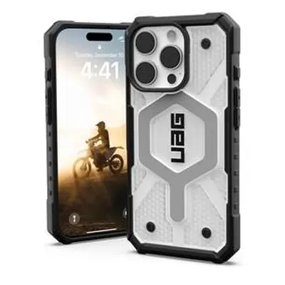 UAG Pathfinder Clear Magsafe kryt iPhone 16 Pro bílý