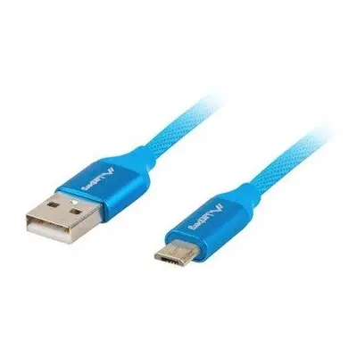 Lanberg CA-USBM-20CU-0018-BL USB MICRO M na USB-A M 2.0, 1,8m