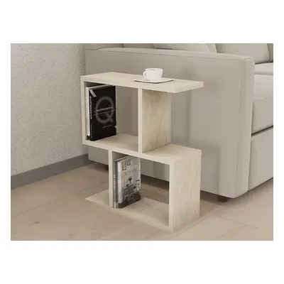 Hanah Home Side Table Zet - Travertine Travertine