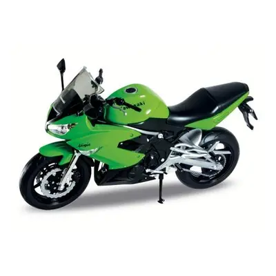 Welly Motocykl Kawasaki Ninja 650R 1:10 zelený