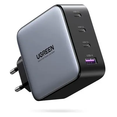 UGREEN USB-A s 3x USB-C 100W GaN Rychlonabíječka