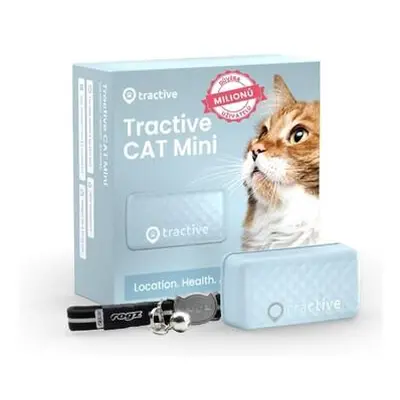 Tractive GPS CAT Mini tracker polohy a aktivity pro kočky mentolový