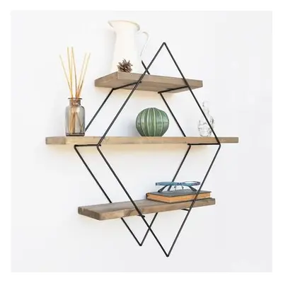 Hanah Home Decorative Wooden Wall Shelf Wr007