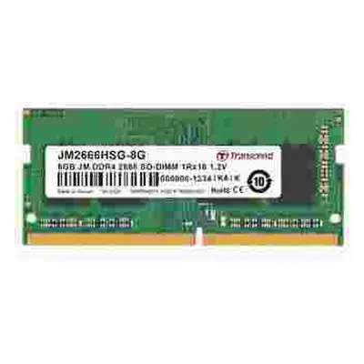 Transcend paměť 8GB (JetRam) SODIMM DDR4 2666 1Rx16 CL19, JM2666HSG-8G