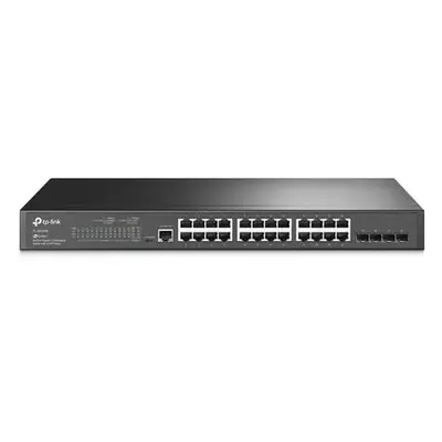 TP-Link TL-SG3428 - JetStream 24-Port Gigabit L2+ Managed Switch/ 4x Gigabit SFP Sloty, TL-SG342