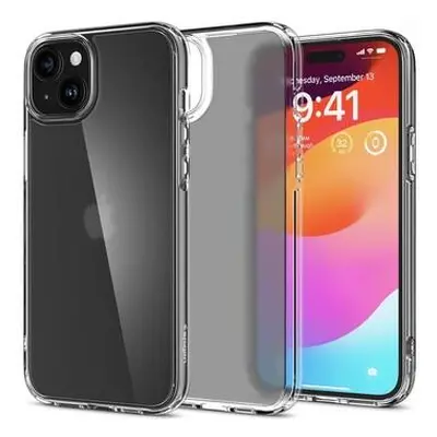 Spigen Ultra Hybrid kryt iPhone 15 průhledný