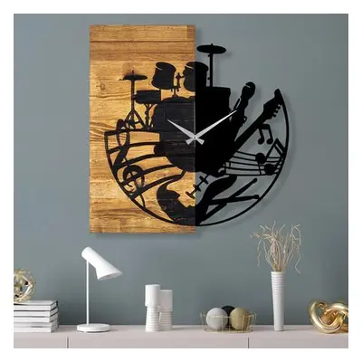 Wallity Decorative Wooden Wall Clock Wooden Clock 33