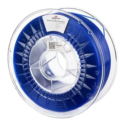 Tisková struna (filament) Spectrum Premium PET-G 1.75mm TRANSPARENT BLUE 1kg, 80052