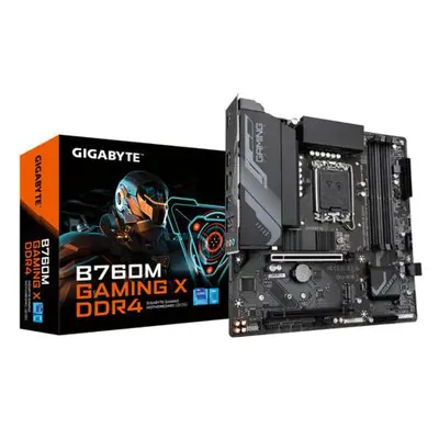 GIGABYTE B760M GAMING X DDR4 / Intel B760 / LGA1700 / 4x DDR4 / 2x M.2 / DP / HDMI / mATX, B760