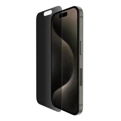 Belkin SCREENFORCE TemperedGlass Privacy Anti-Microbial sklo iPhone 15 Pro