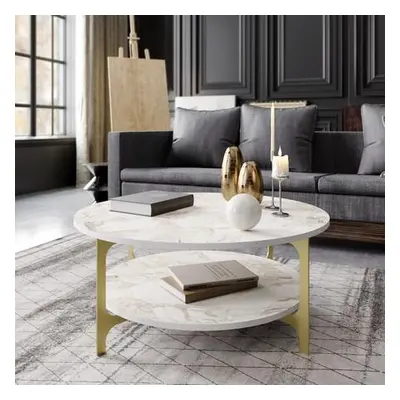 Hanah Home Coffee Table Versy - Gold