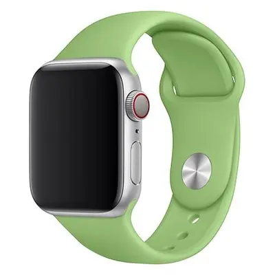 Set silikonových řemínků FIXED Silicone Strap pro Apple Watch 42/44/45/49mm, mentolový