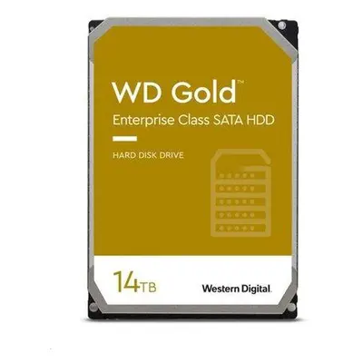 WD GOLD WD142KRYZ 14TB SATA/ 6Gb/s 512MB cache 7200 ot., CMR, Enterprise