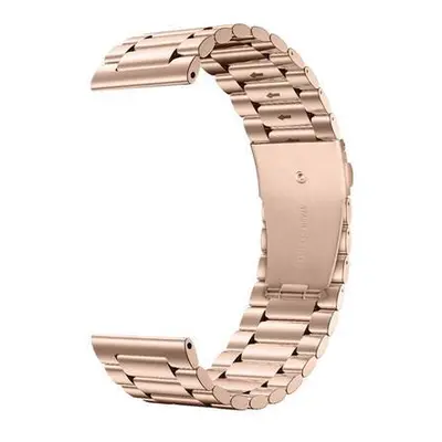 Řemínek z nerezové oceli Colmi Pink Gold 22 mm