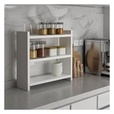 Hanah Home Kitchen Shelf Cosmic - White White