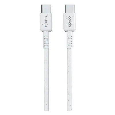 Epico Resolve USB-C na USB-C kabel, 1,2 m, bílý