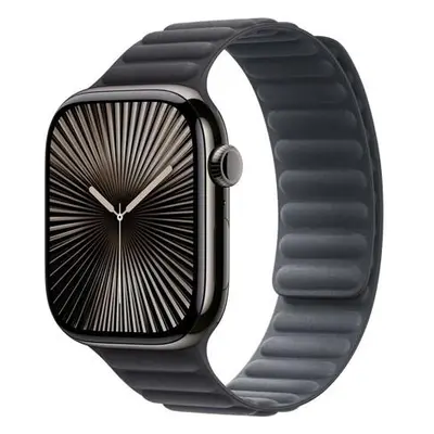 Apple Watch 49/46/45/44mm černý magnetický tah S/M