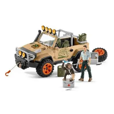 Hračka Schleich 4 x 4 terénní auto s navijákem