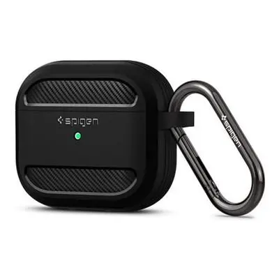 Spigen puzdro Rugged Armor pre Apple Airpods 3 - Matte Black