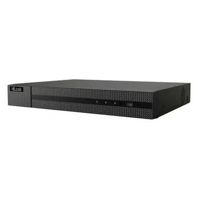 HiLook NVR-104MH-C/4P(D)/ pro 4 kamery/ 4x PoE/ rozlišení 8Mpix/ HDMI/ VGA/ 1x RJ45/ kov