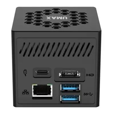 UMAX Mini PC U-Box J42 Nano/ J4125/ 8GB/ M.2 SATA 2242 SSD slot/ HDMI/ 2x USB 3.0/ SD/ BT/ Wi-Fi