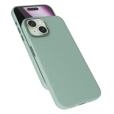 Epico Mag+ Silicone Case Pro iPhone 16 - mátově zelená